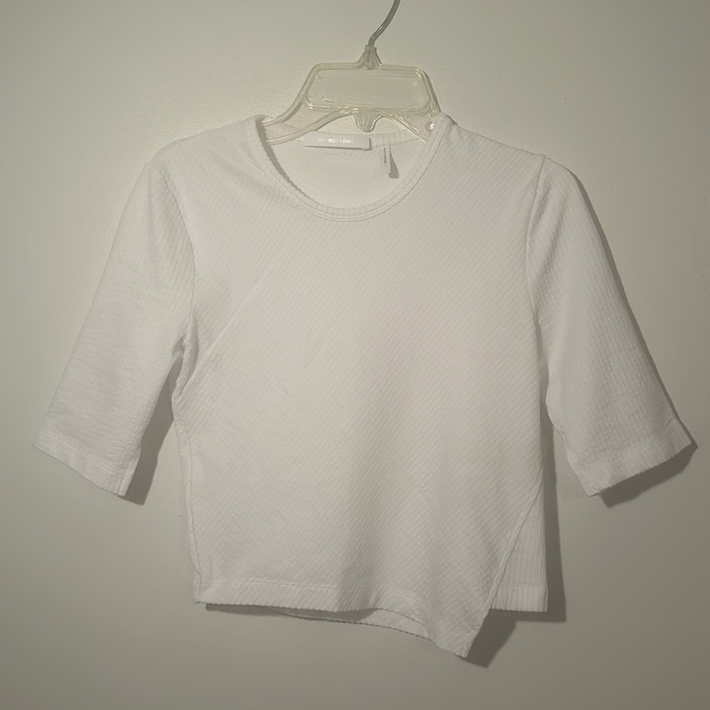 Helmut Lang Women’s White T-shirt Size XS.